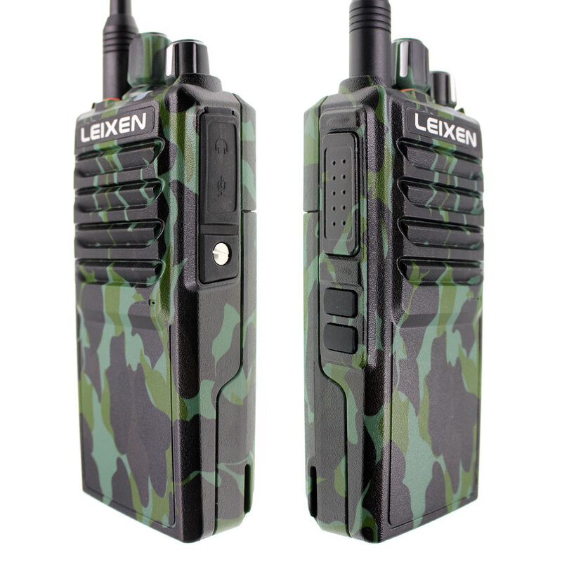 Leixen Opmerking Big Power 20W Uhf 400-480Mhz Fm Ham Two Way Radio Lange Afstand Walkie talkie Transceiver Interphone