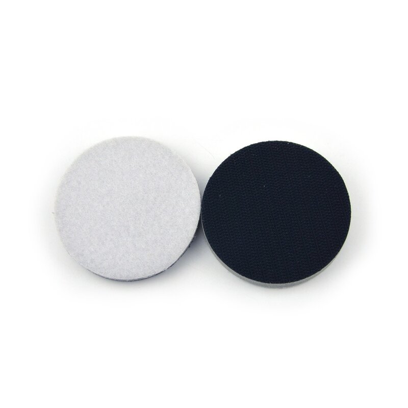 2 STUKS 3 Inch (75mm) hoge Dichtheid Spons Oppervlak Bescherming Interface Pads voor 3 "Back-up Schuren Pad en Klittenband Schuren discs