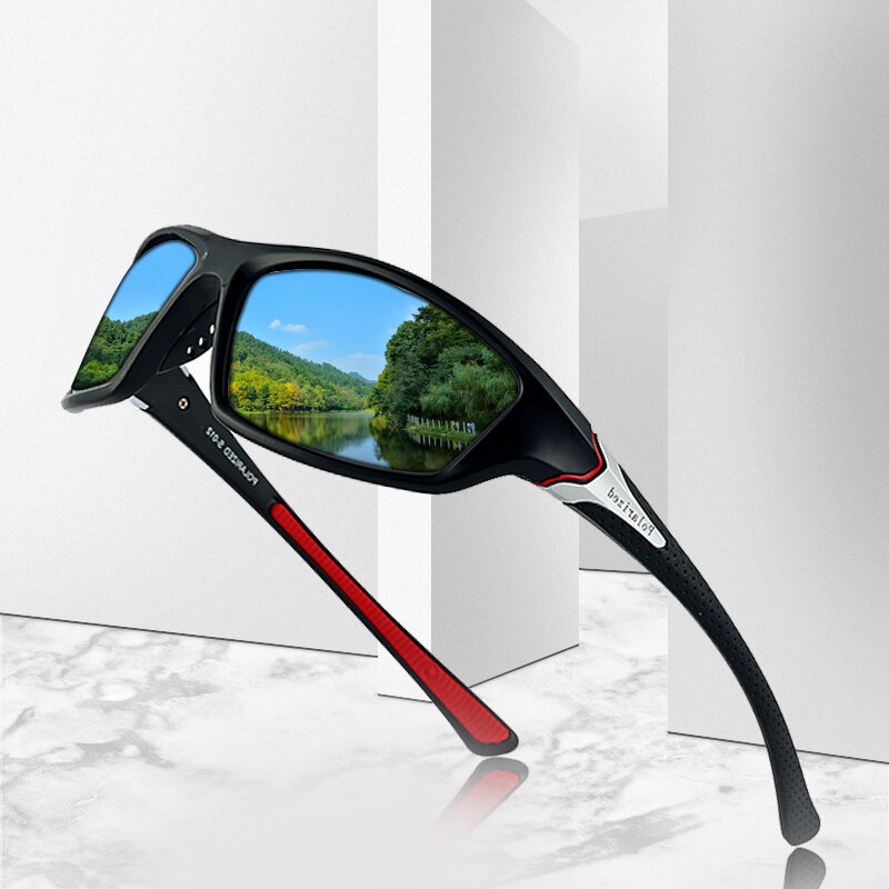ALBASSAM, фирменный дизайн, классические поляризационные солнцезащитные очки, для мужчин, крутые, Ретро стиль, мужские солнцезащитные очки, отт...