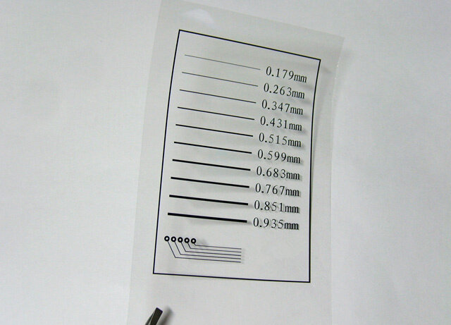 20 pçs/lote A4 Especial de impressão a jato de tinta transparente filme filme Filme PCB Placa PCB para placa de Circuito de produção De Metal PCB ATRAVÉS DO FURO