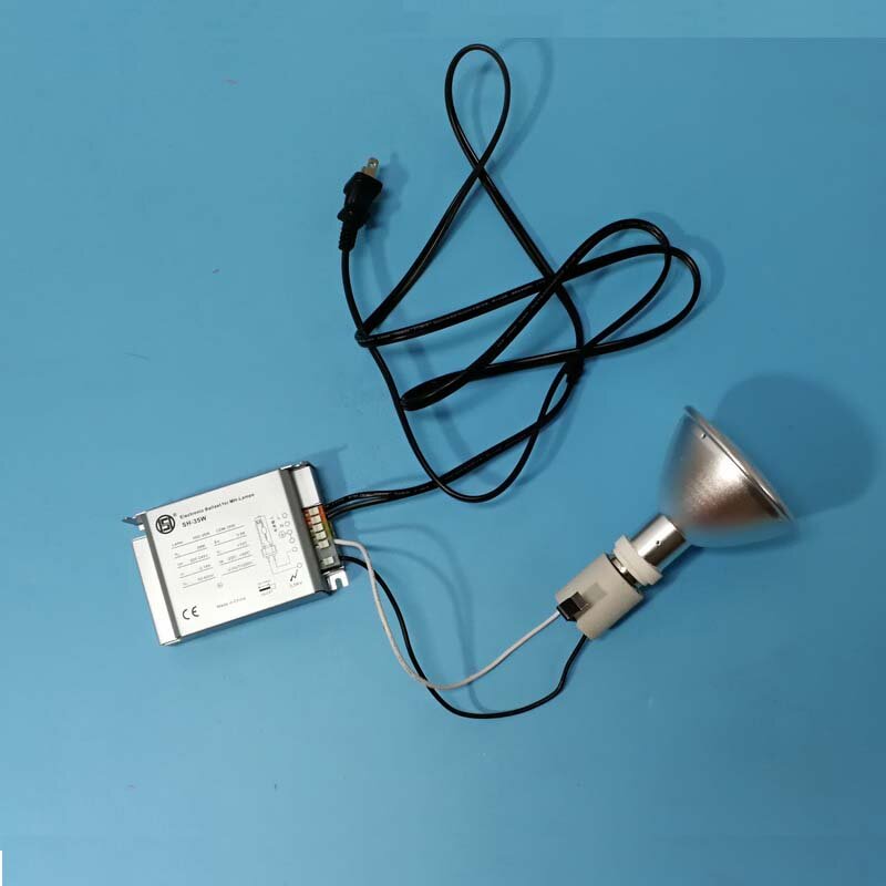레피틀 UVB 금속 손잡이 전구용 전자 안정기, 35W, 50W, 70W