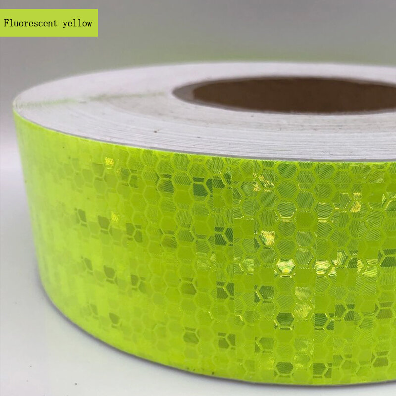 50mm x 5m Reflektierende Material Band Aufkleber Automobil Motorräder Sicherheit Warnband Reflektierende Film Auto Aufkleber