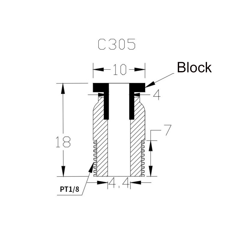Conector rápido para impresora 3d, accesorios de pc4-m10 pc4 m10, conector neumático remoto