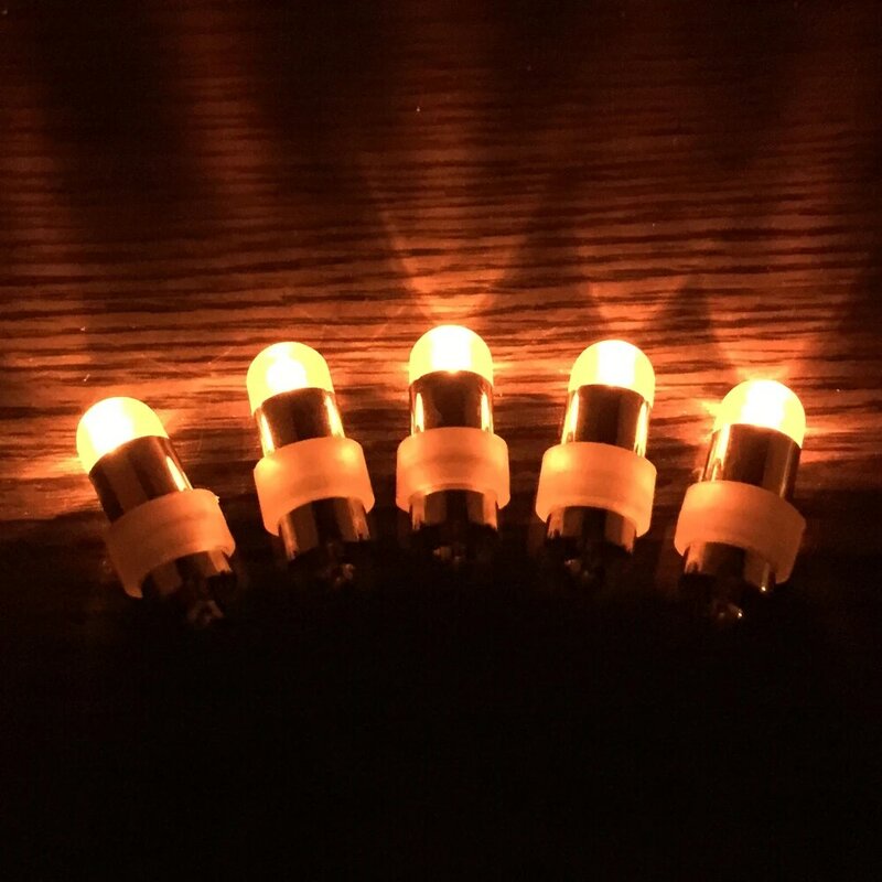 Mini lumières LED pour décoration d'halloween, 100 pièces, batterie longue durée, étanche