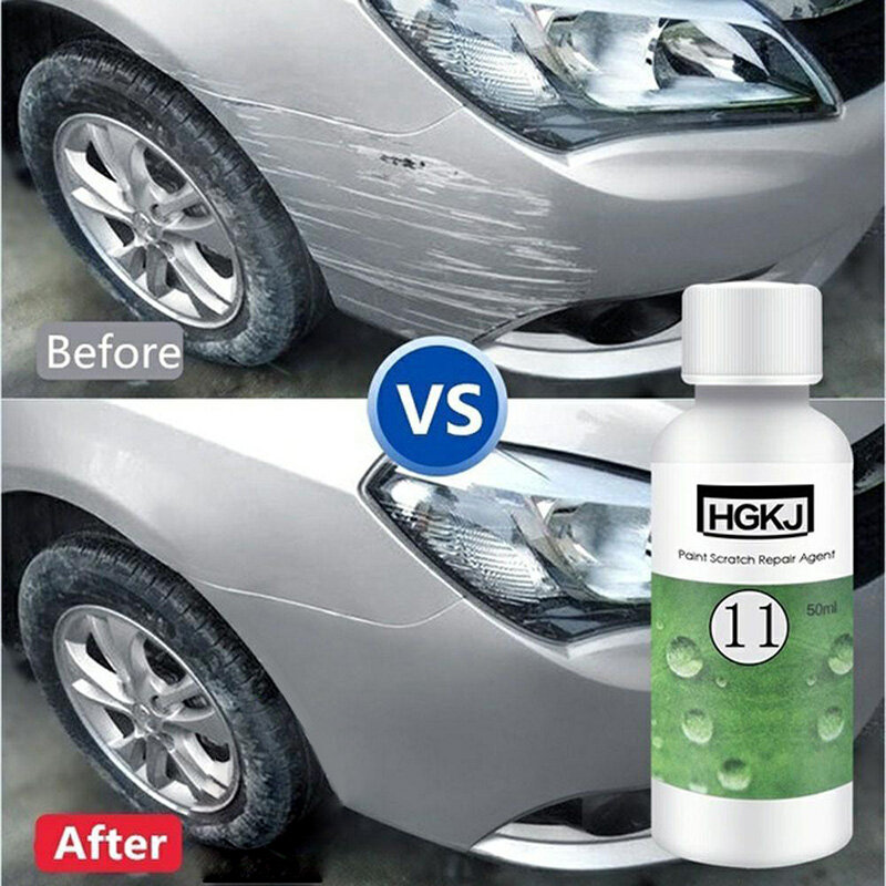 Agente líquido de reparación de arañazos de pintura automática de alta calidad, cera pulidora de líquido, 50 ml, práctico agente de reparación de arañazos de pintura de coche