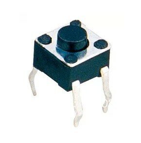 FRETE GRÁTIS 100 pcs DIP 6X6X8.5 (h) MM Tátil Tact Botão Micro Interruptor Momentâneo (ROHS resistente de Alta temperatura)