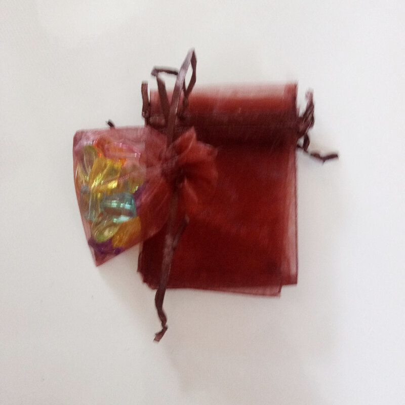 Bolsa de organização 500 peças com 15x20cm, mochila de exibição de joias, sacolas de presente para casamento, bolsa de cordão, bolsa de viagem para mulheres