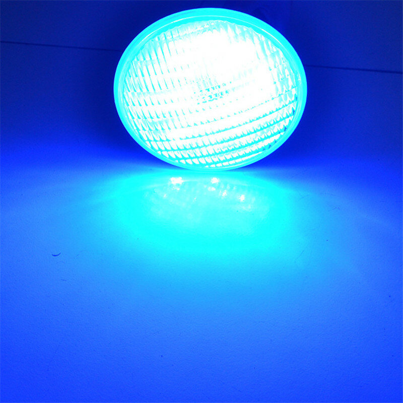 Luci paesaggistiche RGB Par56 luce per piscina IP68 AC12V AC24V faretto 15W 18W 24W lampadina per fontana IP68 impermeabile subacquea