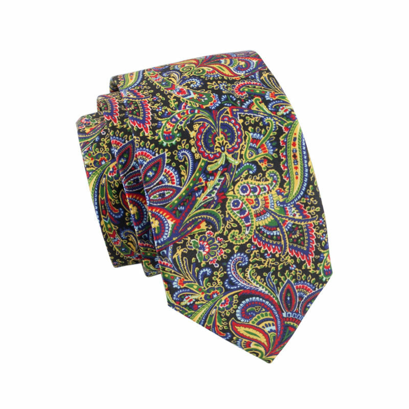 LS-1227 New Arrival Fashion Cotton Ties For Men High Quality Brand Design Necktie Handkerchief Cufflinks Set For Wedding Party