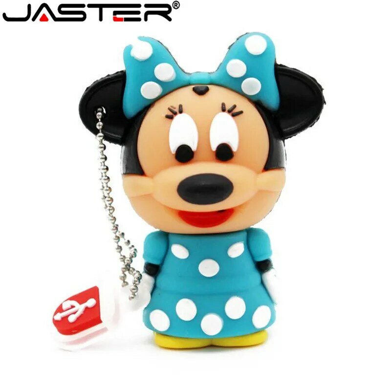 JASTER precioso mini ratón Mickey y Minnie unidad Flash USB pen Drive, regalo de dibujos animados de dispositivos 1 gb/2 GB /4 GB/8 GB/16 GB/32 GB
