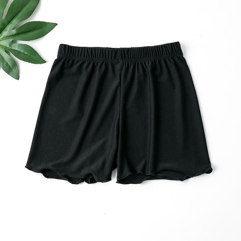 New Women Soft Cotton Seamless Safety Short Pants Hot Sale Summer Under Skirt Shorts Ice silk grid Breathable Short Tights