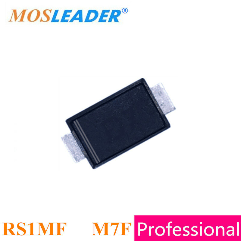 Mosleader FR107 RS1M 1N4007F 1N4007 M7 SMAF 3000PCS Thiner than SMA 1A 1KV 1000V Chinese High quality