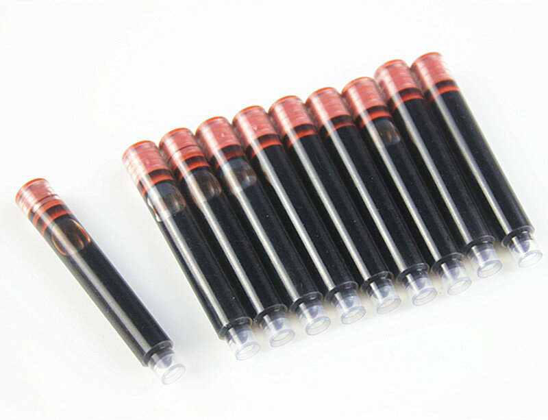 30Pcs  High Quality Best Design coffee Fountain Pen Ink Cartridges
