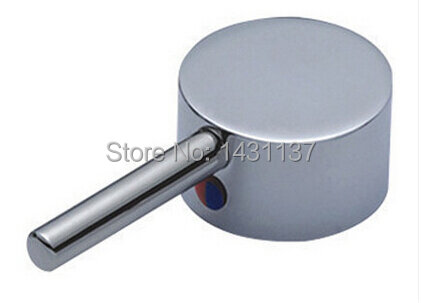 high quality plating  zinc alloy material chrome plated 35mm or 40mm cartridge faucet handle faucet accessoroies