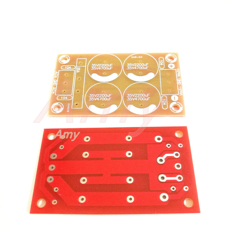 5pcs/lot [PCB empty board] positive and negative voltage, double power , power amplifier, audio rectifier, filter, power board