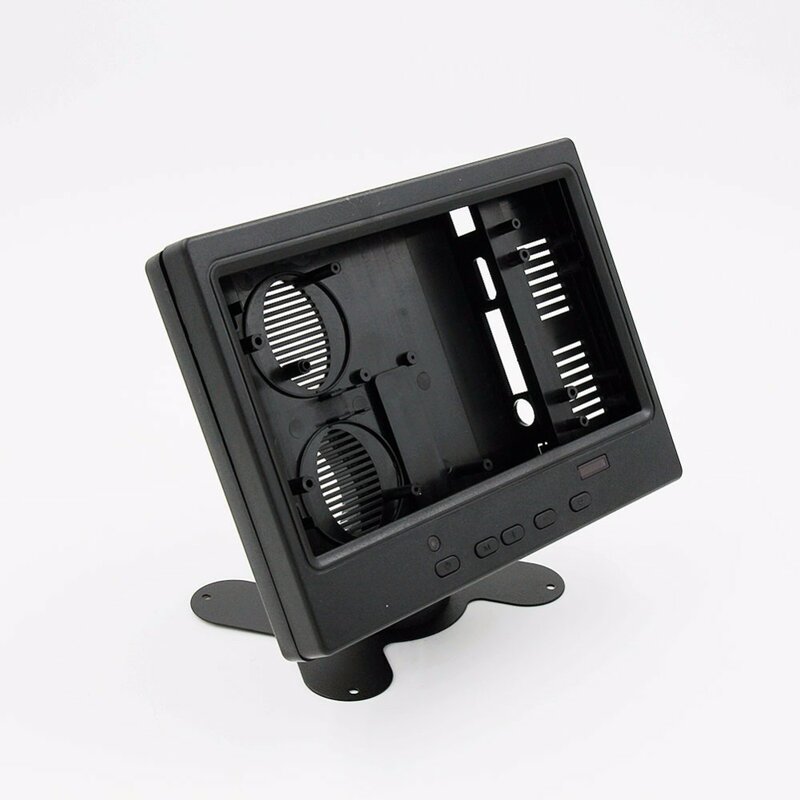 Черный пластиковый чехол для 7-дюймовой платы драйвера AT070TN90 HDMI + VGA + 2AV, Корпус Корпуса, пустая коробка (без сенсорного экрана), бесплатная доставка