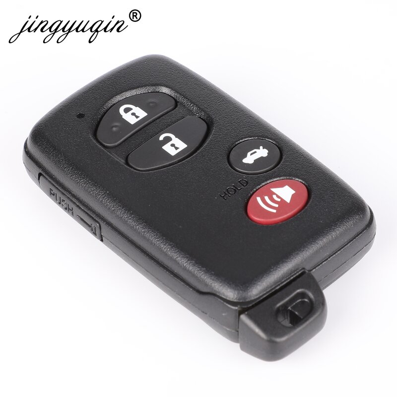 Jingyuqin умный пульт дистанционного ключа чехол 2/3/4 кнопки Fob оболочка для Toyota Aurion Avalon Landcruiser Camry Highlander RAV4