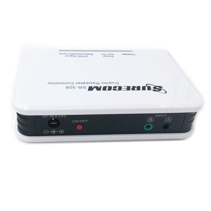 SR-328 surecom controlador cruz banda duplex repetidor sr328 para todos os walkie talkie rádio em dois sentidos com plugue k1