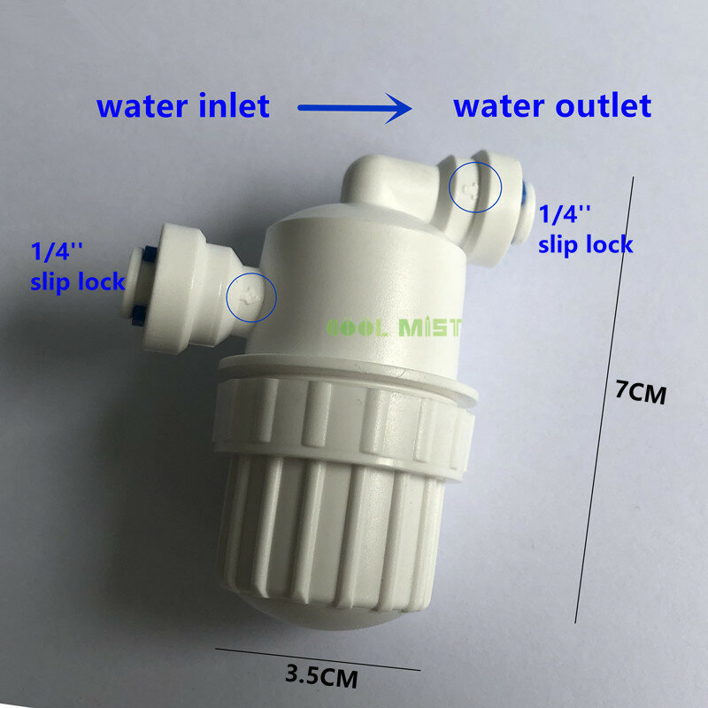 S028 Mejor Precio de Agricultura de agua micro niebla kit portátil sistema de refrigeración con boquilla de bronce PE tubo de riego kit