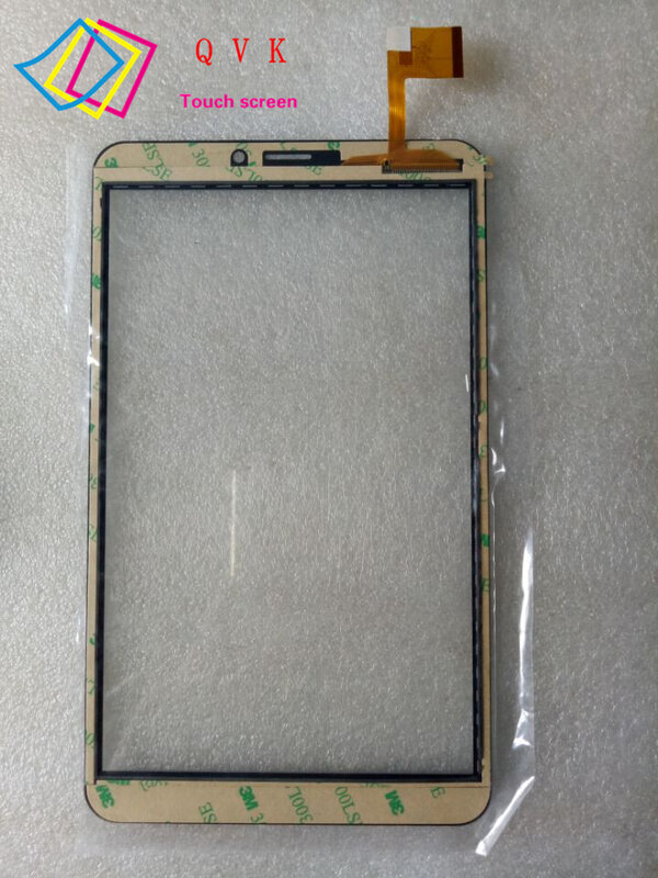 สีดำใหม่ 8 นิ้ว P/N ZYD080-64V01 ZYD080-64V02 W801 แท็บเล็ตหน้าจอสัมผัสแผง Digitizer Glass SENSOR REPLACEMENT