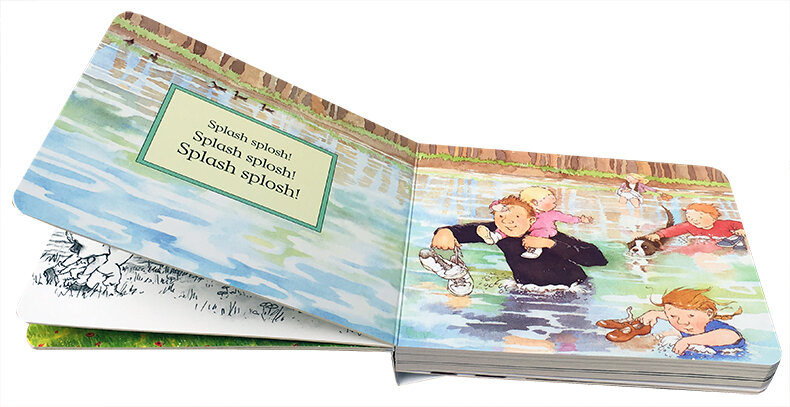 Libros con imágenes en inglés para niños, regalos para bebés, libros más vendidos, We are Going on a Bear Hunt