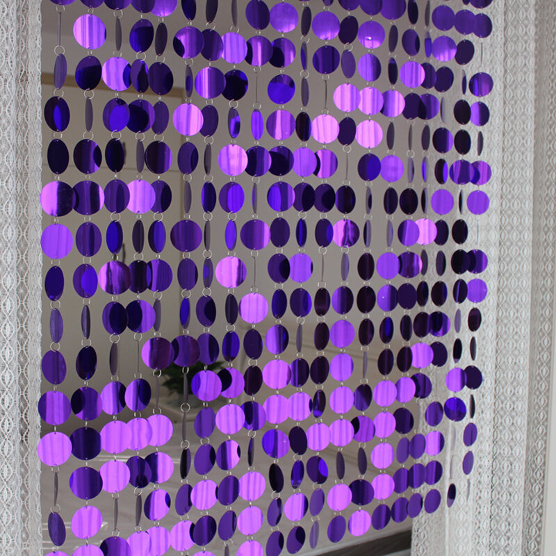 แฟชั่นความคิดสร้างสรรค์ผ้าม่าน PVC พลาสติกเครื่องประดับเลื่อม DIY พาร์ทิชันในร่มผ้าม่านประตู