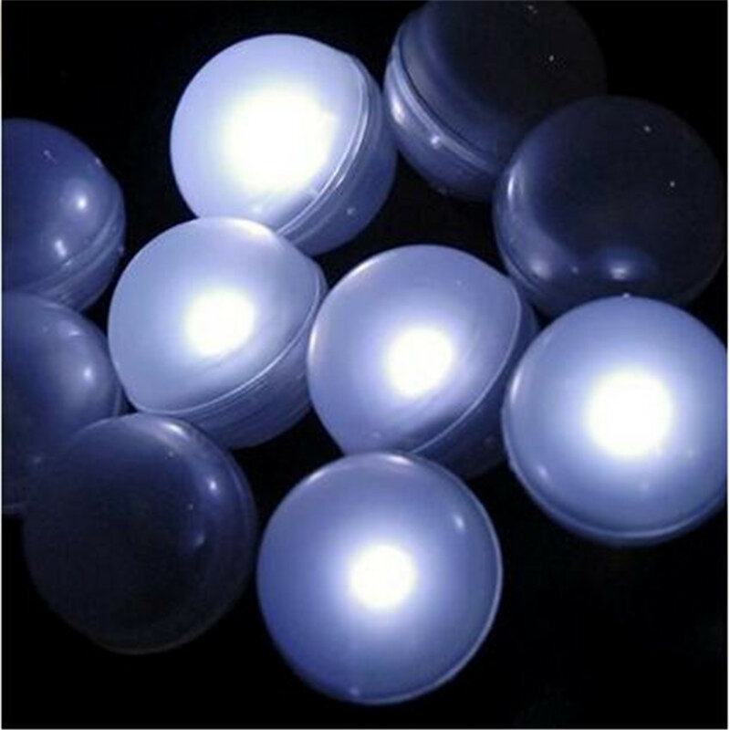 (2400 pz/lotto) fata perle, Mini scintillio Lime LED bacche di luce galleggiante palla LED per illuminazione piscina/stagno