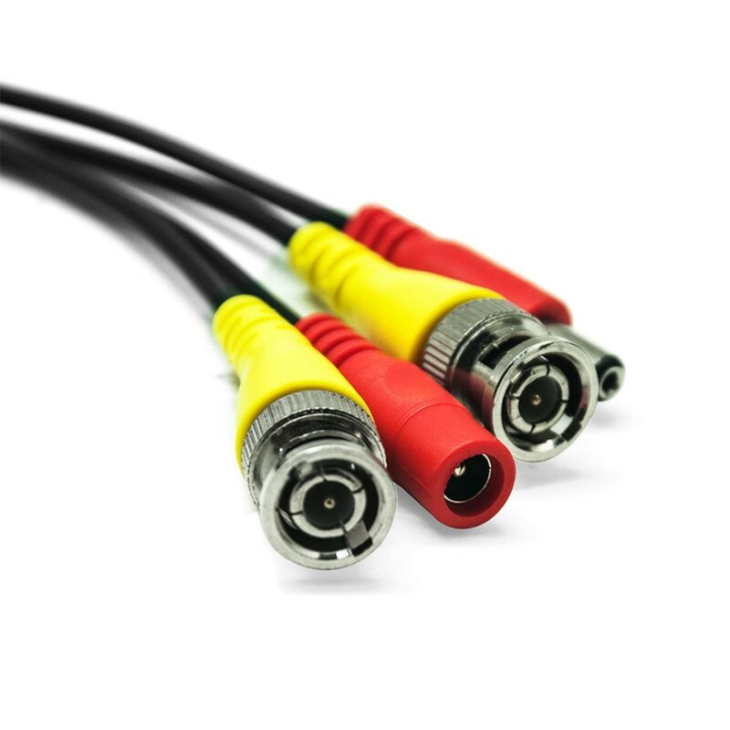 Ahd Camera Kabels 5M/10M/20M/30M Bnc Kabel Uitgang Dc Plug Kabel voor Analoge Ahd Cctv Surveillance Dvr Systeem Accessoires