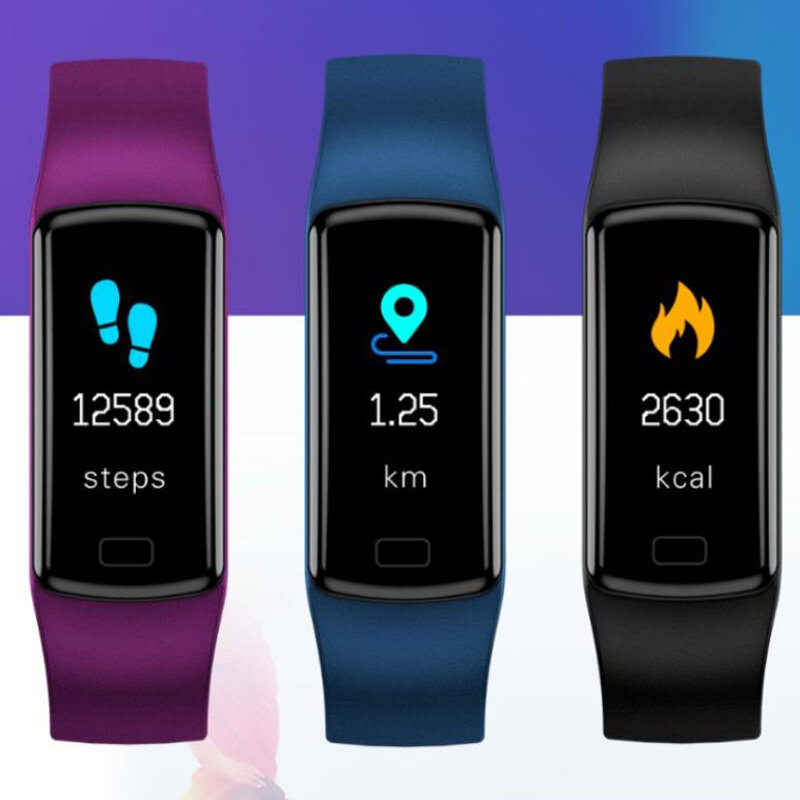 2019 Col Mi Band 3 Fitness Tracker Mit Druck Messung Hey plus smart Armband schrittzähler sport smart watch blutdruck