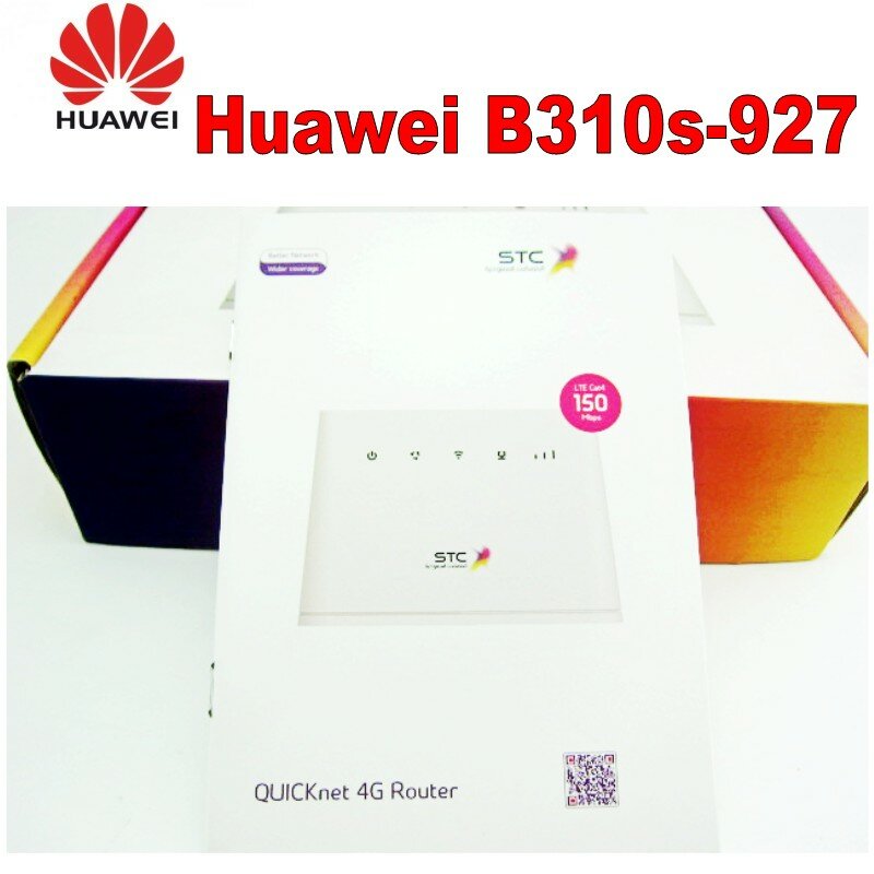 plus 2pcs antenna Unlocked Huawei B310s-927 4G wireless modem wifi router 150Mbps high speed