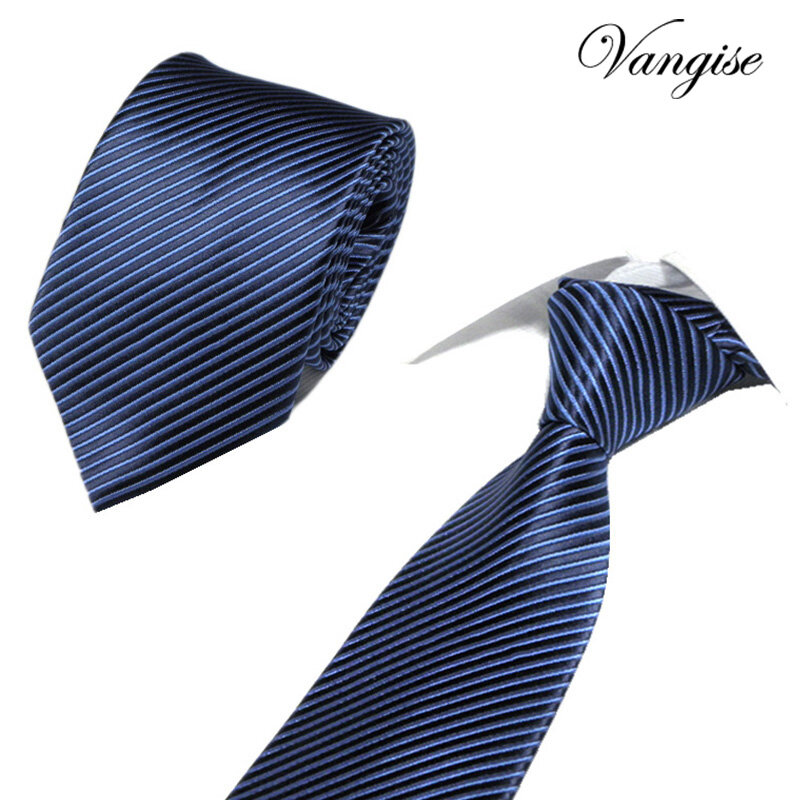 Mode cravate classique hommes Plaid cravate formelle affaires costume cravates mâle coton maigre mince cravates coloré Cravat chemise accessoire