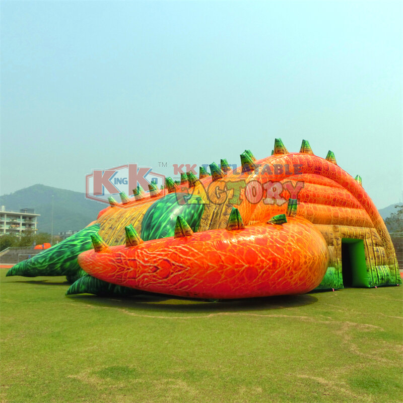 Tenda gonfiabile su ordinazione, tenda gonfiabile gigante del coccodrillo, tenda gonfiabile enorme all'aperto della fabbrica di KK
