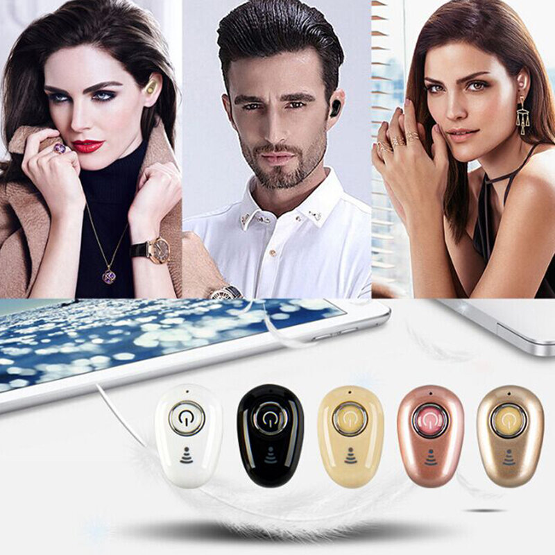 S6500 Mini Bluetooth Earphone Portable headset Earbuds in Ear earpieces with Mic for xiaomi huawei iphone Mobile Phone
