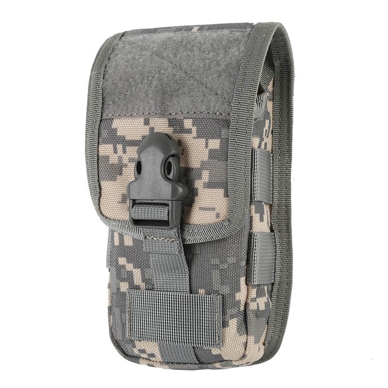Tactical Molle Pouch Case, 600D saco do telefone móvel, Coque tampa militar, Camo Belt Pouch Bag, venda quente