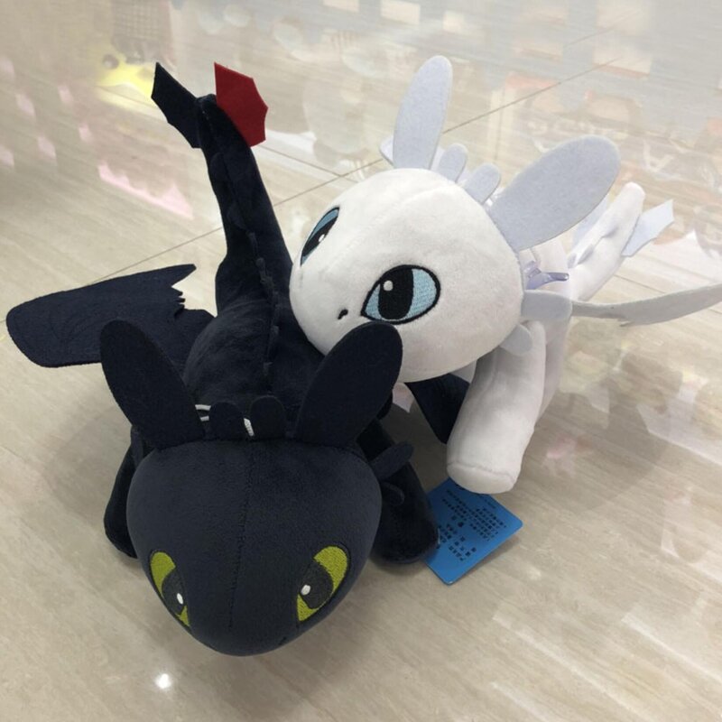 25cm-30cm Toothless Night Fury Plush How To Train Your Dragon plush toy doll