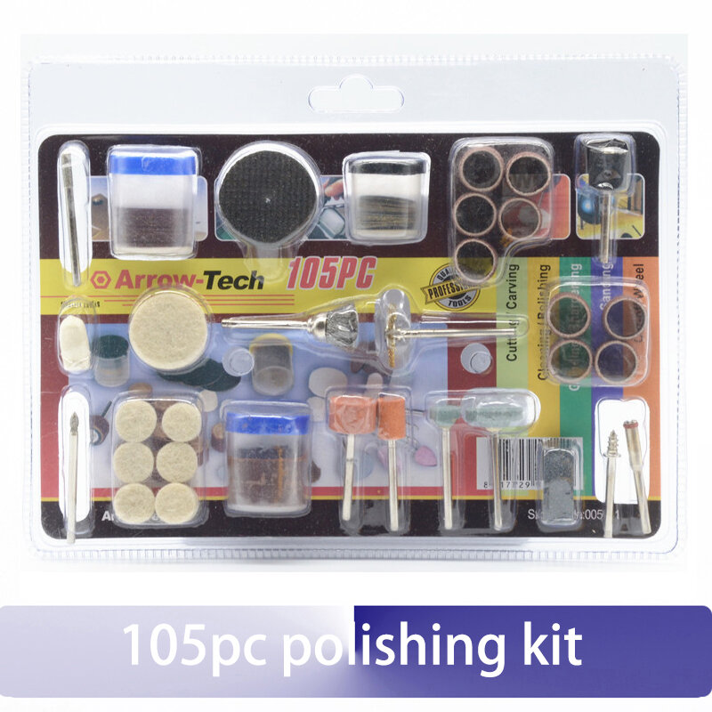 model Mini electric drill Walnut olives Polished polishing Cutting tools Grinders 105PC accessory kit