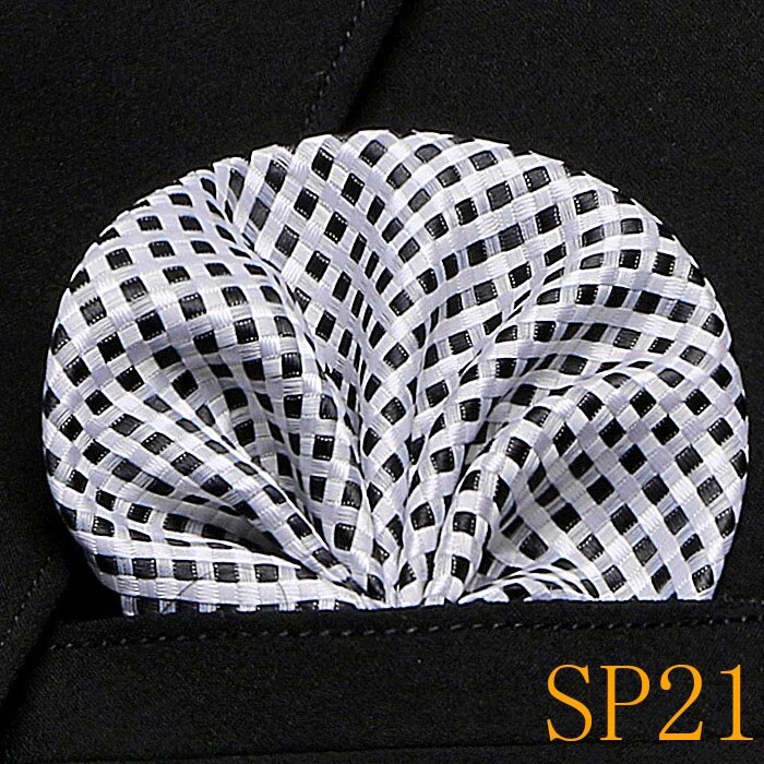 free shipping Hankerchief Scarves Vintage Silk Hankies Men's Pocket Square Handkerchiefs Rose Flower Paisley