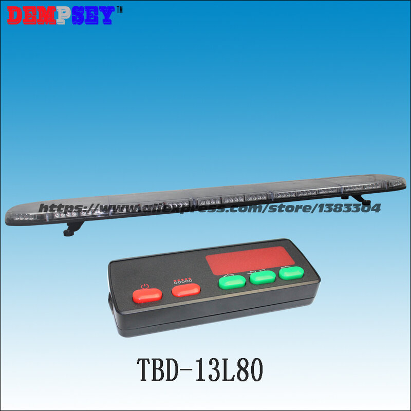 TBD-13L82 자동차 지붕 플래시 스트로브 라이트, 고품질 슈퍼 브라이트, 앰버 LED 라이트바, 엔지니어링/비상 라이트바, DC12V, 24V, 1.8m