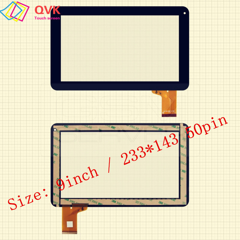 Blaack 9 zoll für Sunstech Modelo Tab 900/TAB 97DC/TAB917QC/IDS9DUAL Kapazitiven touch screen panel reparatur ersatz