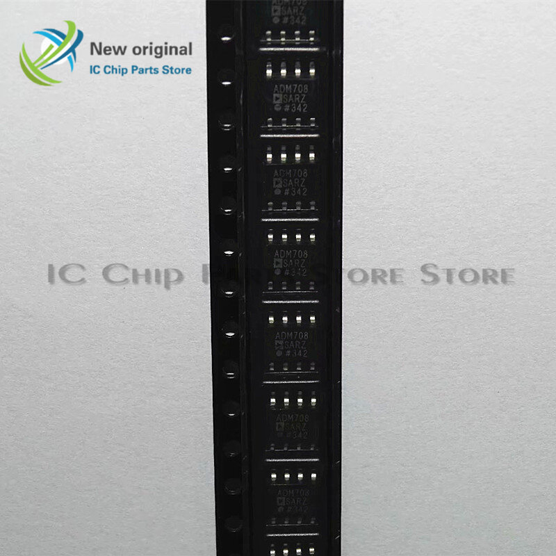 ADM708SARZ-REEL Chip IC Integrado, SOP8 Monitoramento IC, 100% Novo Original, em estoque, 5pcs por lote