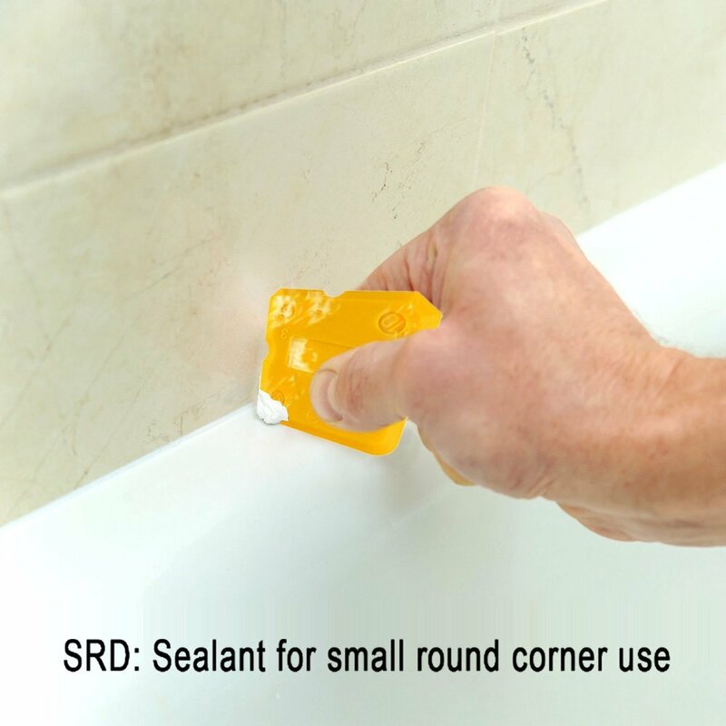 Silicone Sealant Scraper Smoothing Tool Caulking Tool Kit Grout Finishing Tools for Bathroom Kitchen Room Set of 9