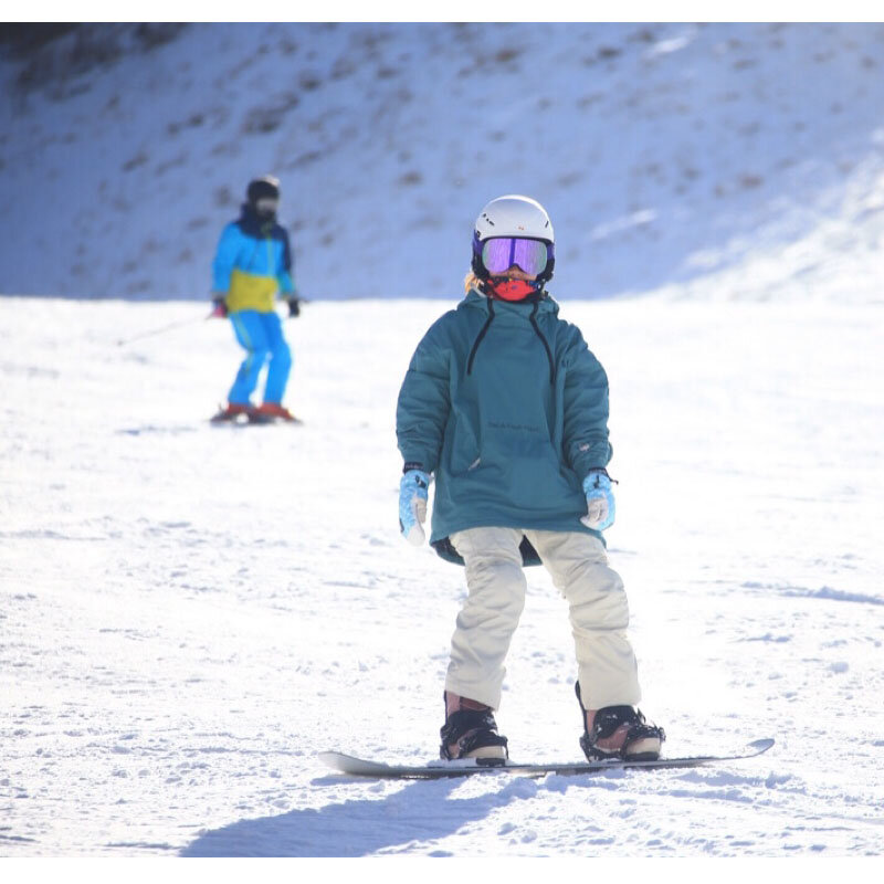 Pantalones de esquí de doble capa para invierno, ropa impermeable y transpirable, a prueba de viento, para nieve y snowboard