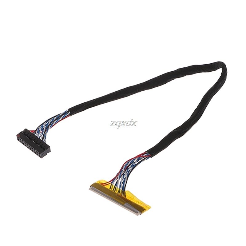 Cable LVDS Universal FIX 30 Pin 1ch 6bit 26cm para Panel LCD de 14,1-15,6 pulgadas, venta al por mayor y envío directo