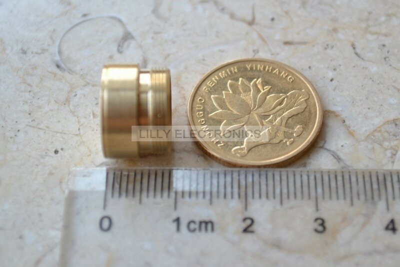 3x ทองเหลือง/ผู้ถือ/กรอบ M11x0.5 สำหรับไดโอดเลเซอร์ 5.6mm TO-18 LD