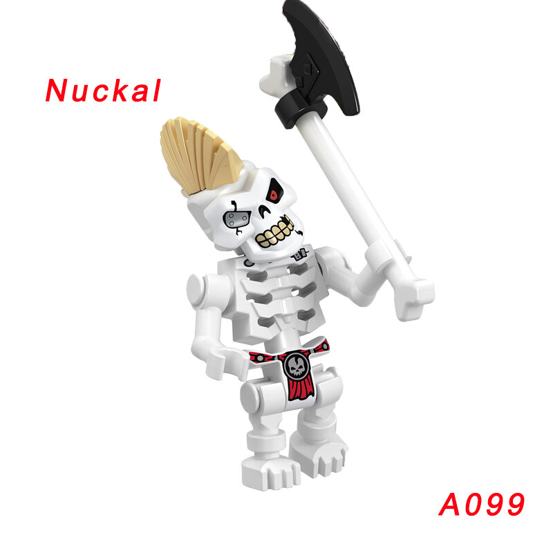 A099 Legoelys Ninjagoinglys Figures Nuckal Lord Garmadon Jay Lloyd Samukai Cole Harumi Pythor Nuckal Wu Building Block