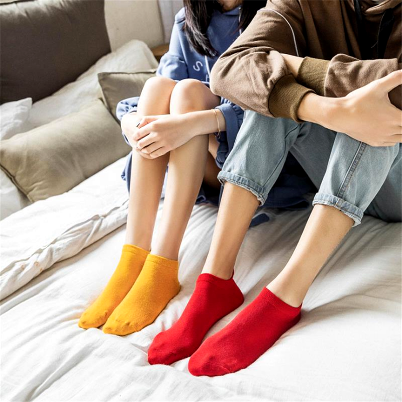 Verão japonês kawaii meias mulher bordado expressão meias moda tornozelo engraçado meias femininas algodão fino 1 par cor de doces