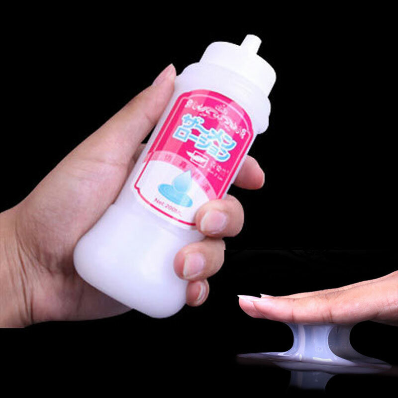 Japońska symulacja spermy prawdziwa gorąca wyprzedaż produkty erotyczne do smarowania pochwy jedwab Touch analny olej erotyczny żel analny
