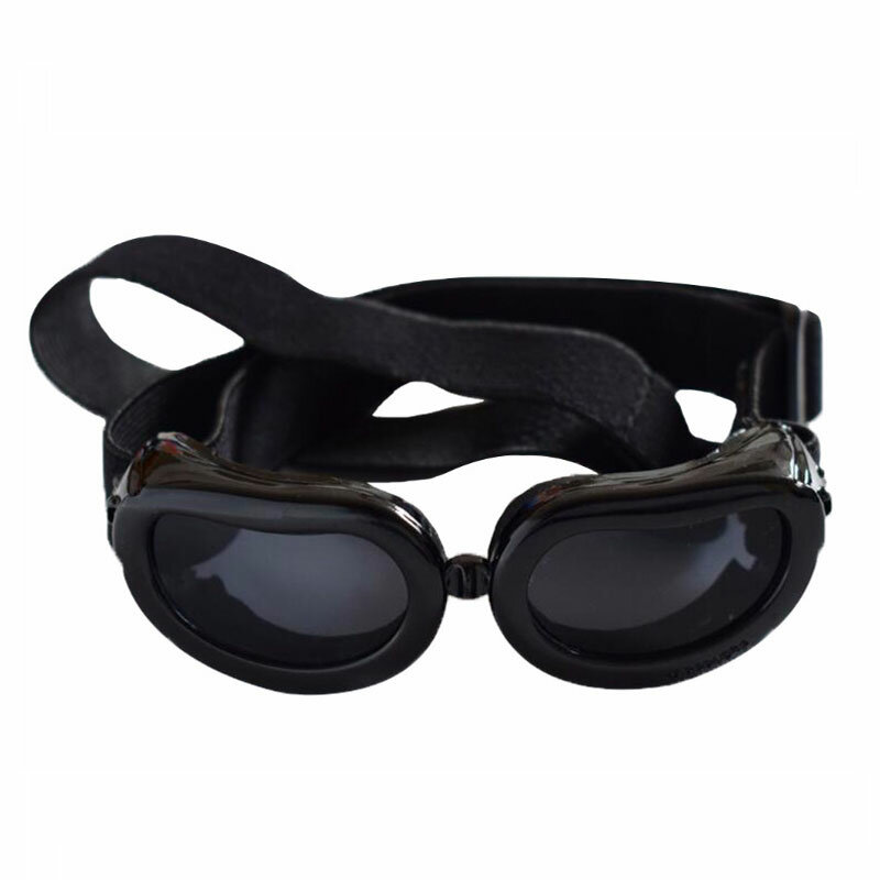 Регулируемые солнцезащитные очки для собак и кошек, водонепроницаемые ветрозащитные очки для защиты глаз, УФ солнцезащитные очки для мален...