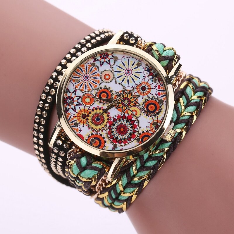 top fashion women's watch with 2 layers belt , good quality ,fashion women's bracelet watch with crystals