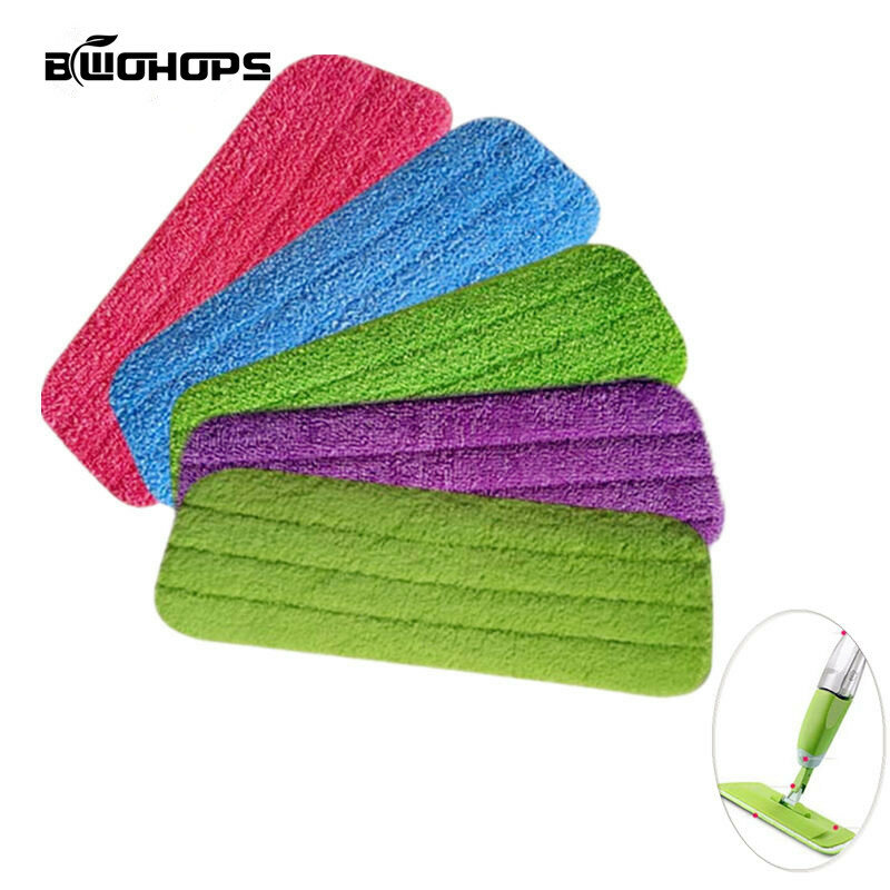 Spray Mop pads 2 Teile/satz Faser Mopp Kopf Boden reinigung tuch Paste Die Mopp Zu Ersetzen Tuch Haushalt Reinigung Mopp zubehör